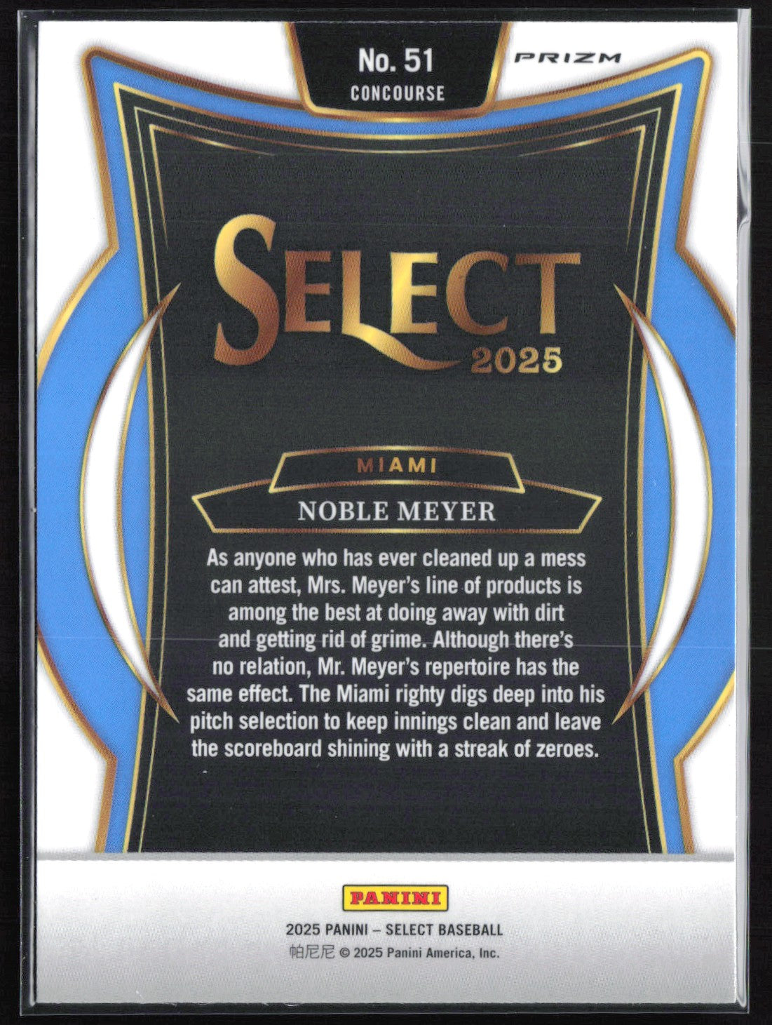 Noble Meyer Silver Prizm