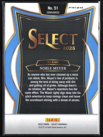 Noble Meyer Silver Prizm