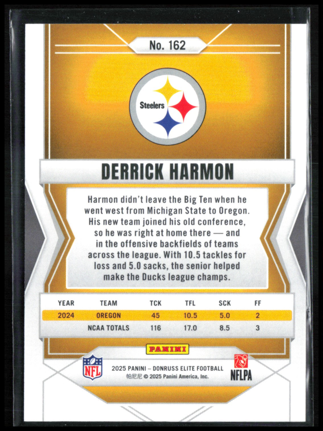 Derrick Harmon RC /999