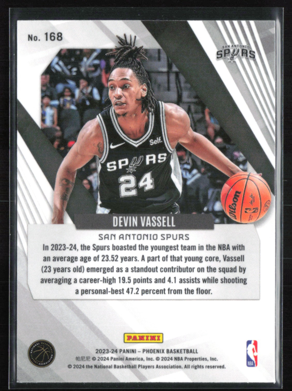 Devin Vassell Blue Ice