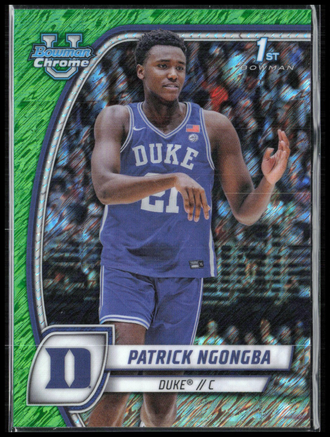 Patrick Ngongba 1st BOwman Green Shimmer