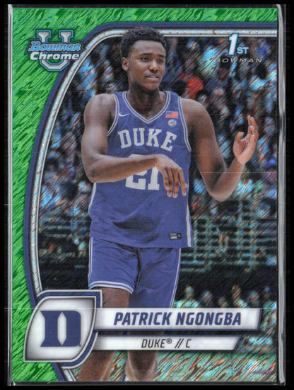 Patrick Ngongba 1st BOwman Green Shimmer