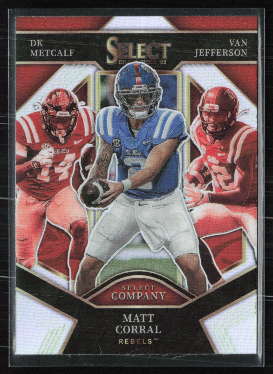 DK Metcalf/Matt Corral/Van Jefferson Silver