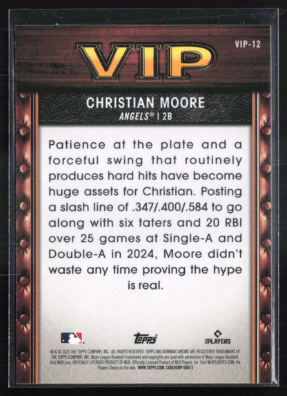 Christian Moore VIP