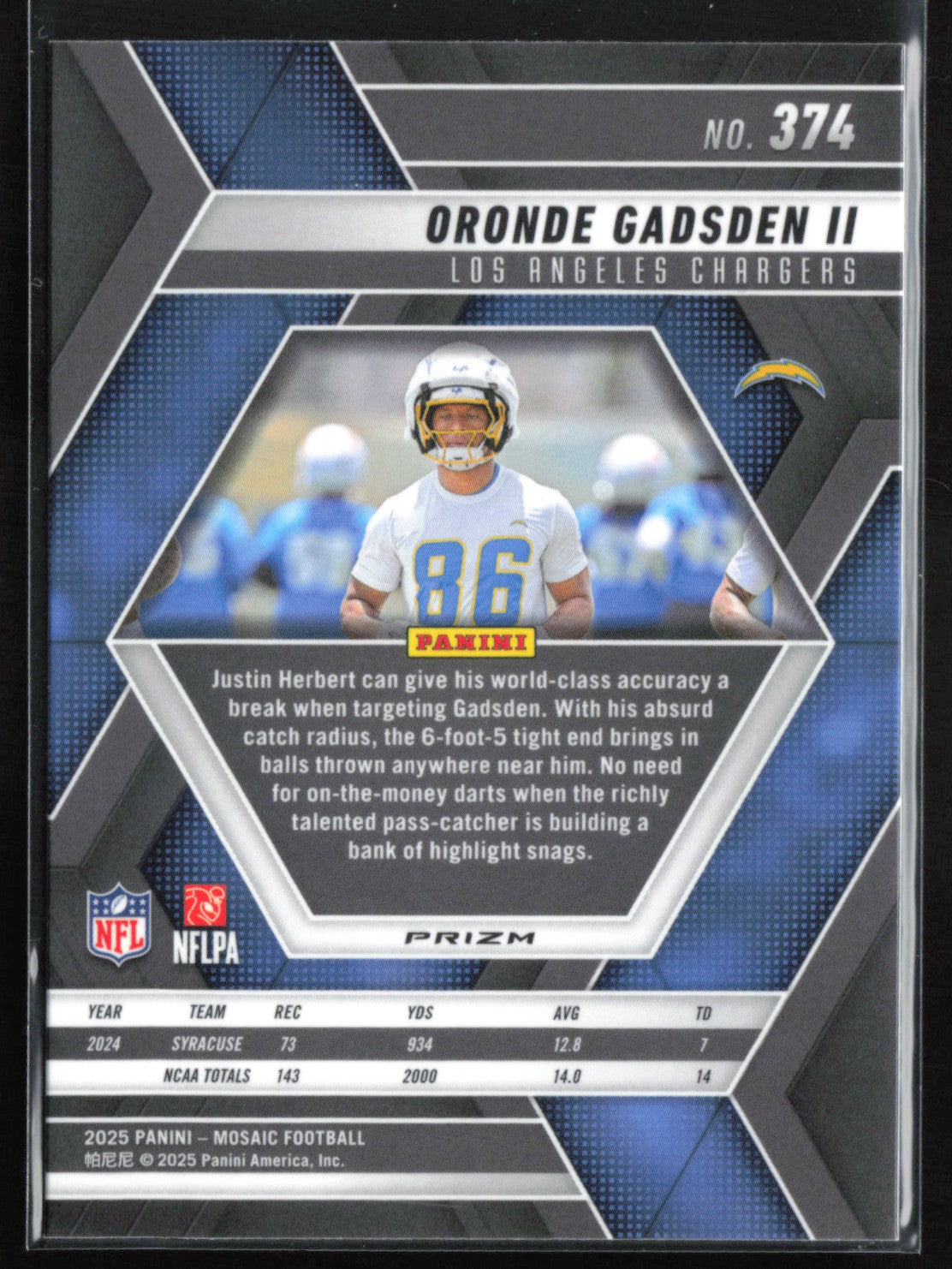 Oronde Gadsden II RC RWB