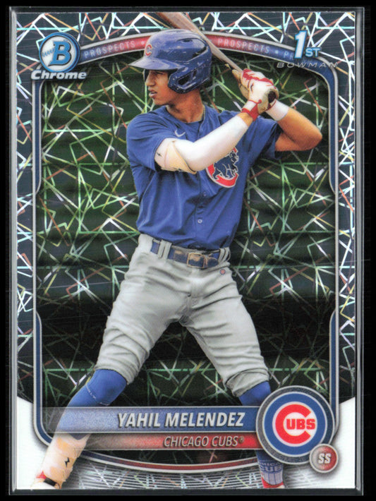 Yahil Melendez 1st Bowman Lazer