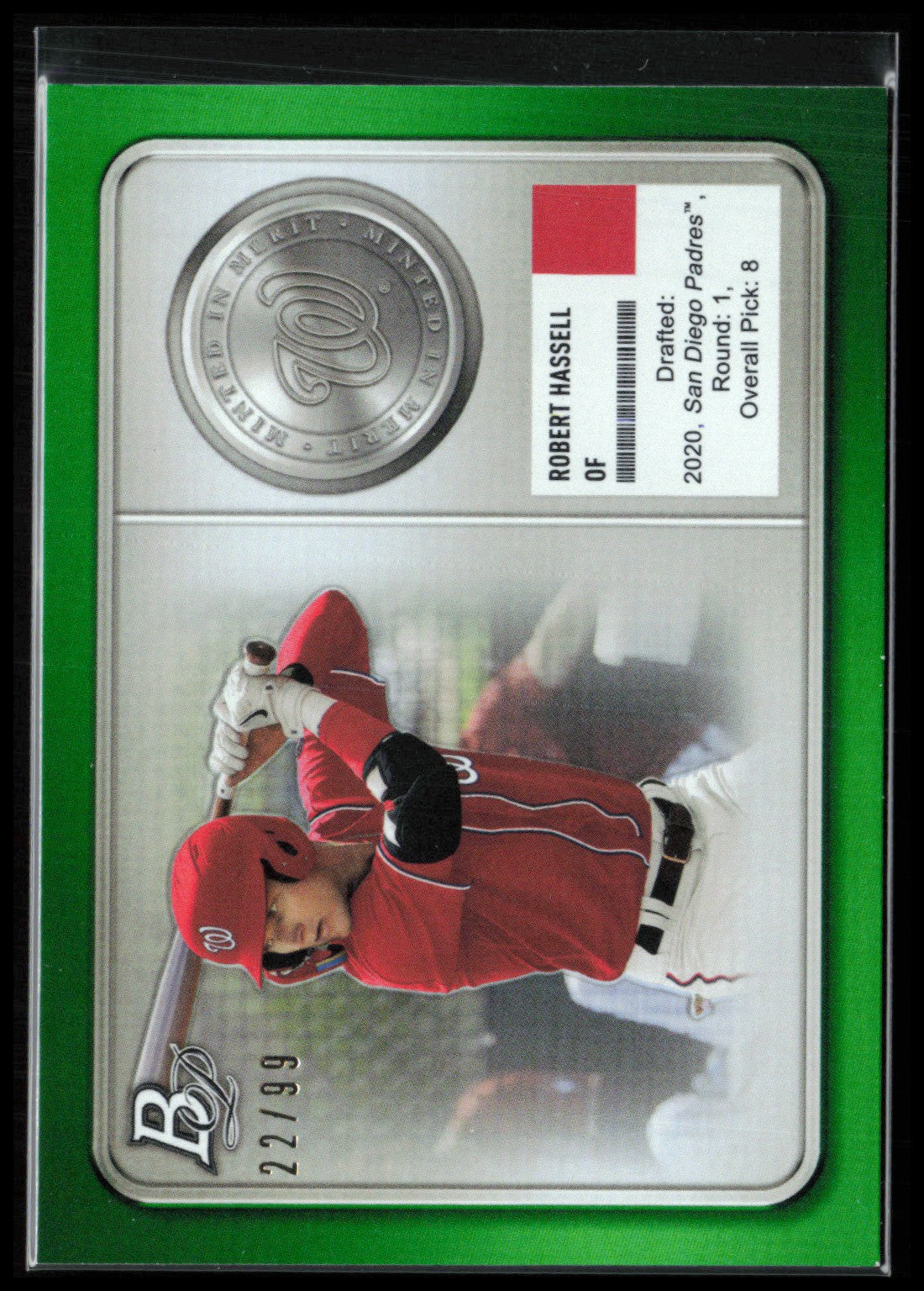 Robert Hassell Green Refractor /99