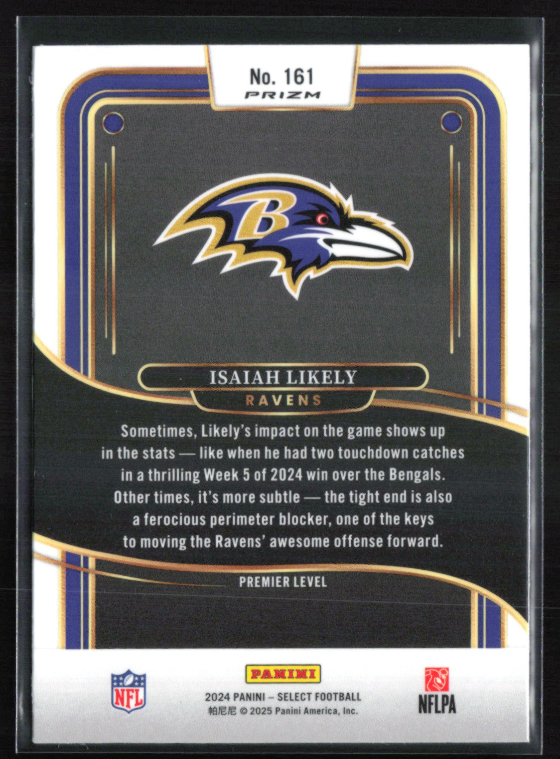 Isaiah Likely Tri-Color Shock