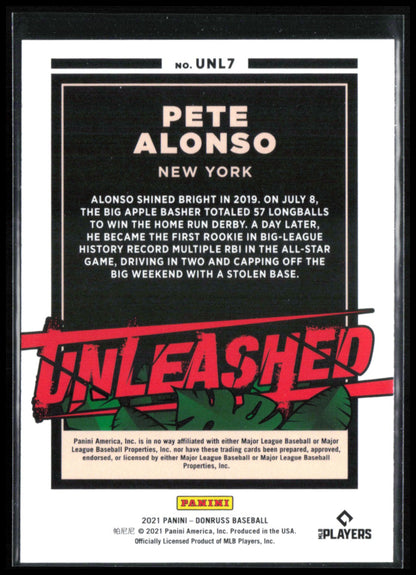 Pete Alonso Unleashed Vector Parallel