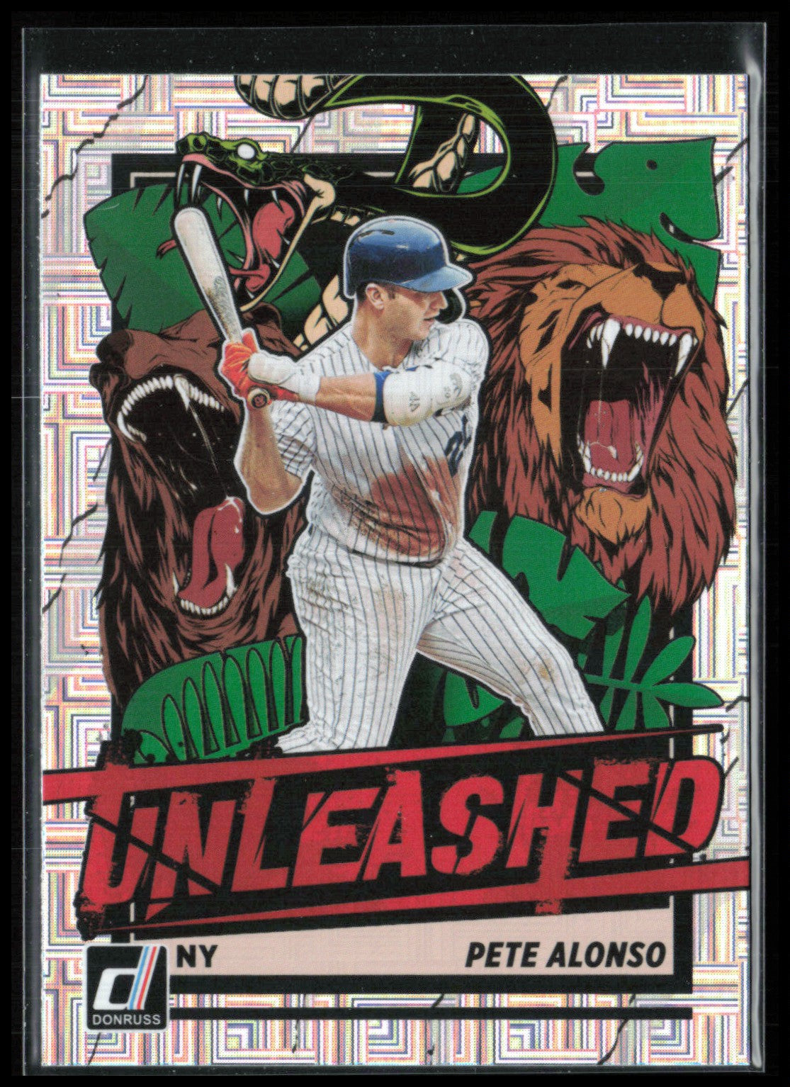 Pete Alonso Unleashed Vector Parallel