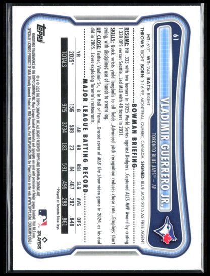 Vladimir Guerrero Jr Mojo