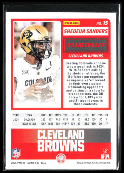 Shedeur Sanders RC