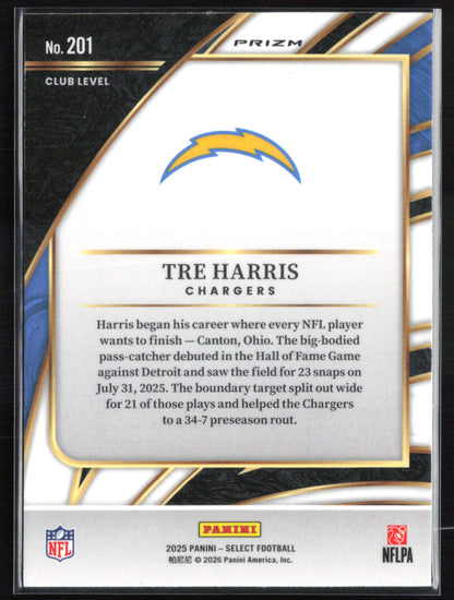 Tre Harris RC Silver Club Level