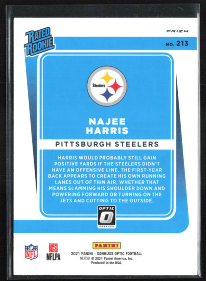 Najee Harris RC Blue Scope