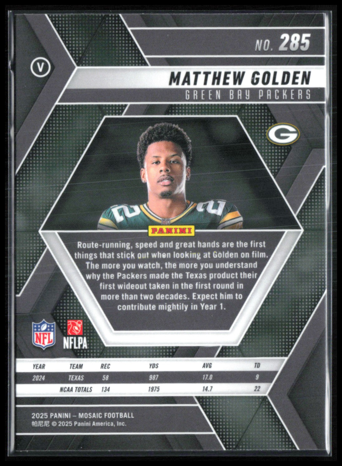 Matthew Golden RC
