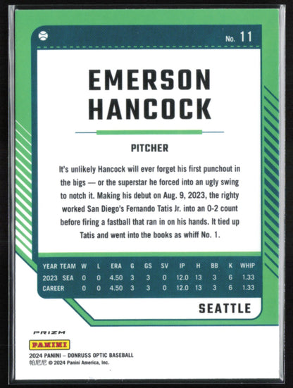 Emerson Hancock Blue Velocity