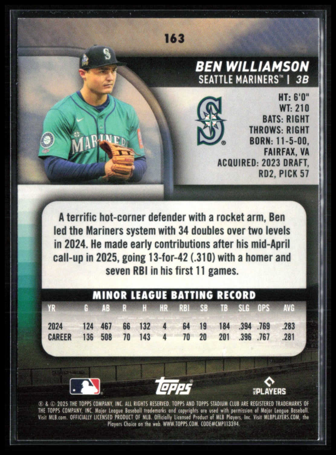 Ben Williamson RC Sepia