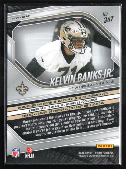 Kelvin Banks Jr. RC Silver Prizm