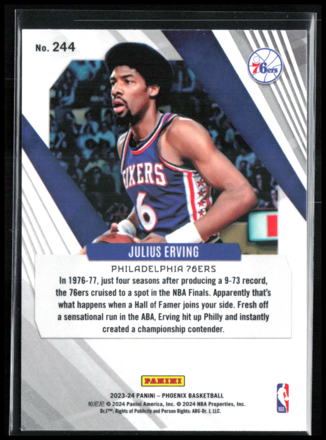 Julius Erving Teal Velocity