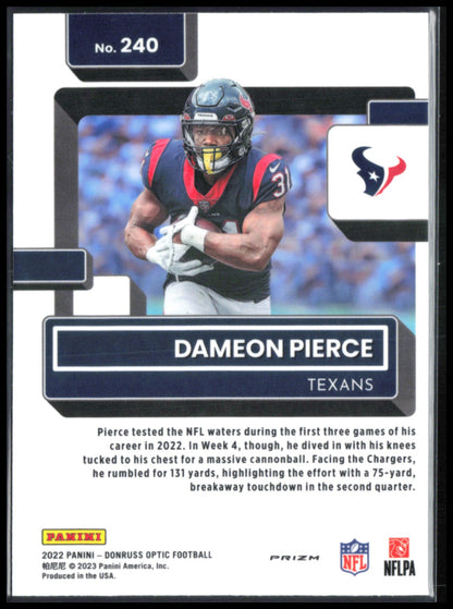 Dameon Pierce RC Purple Shock