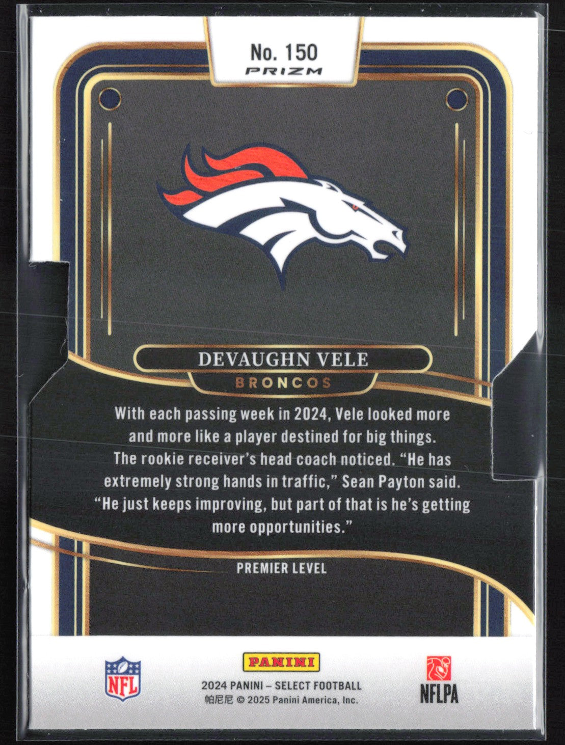 Devaughn Vele RC Silver Die-Cut