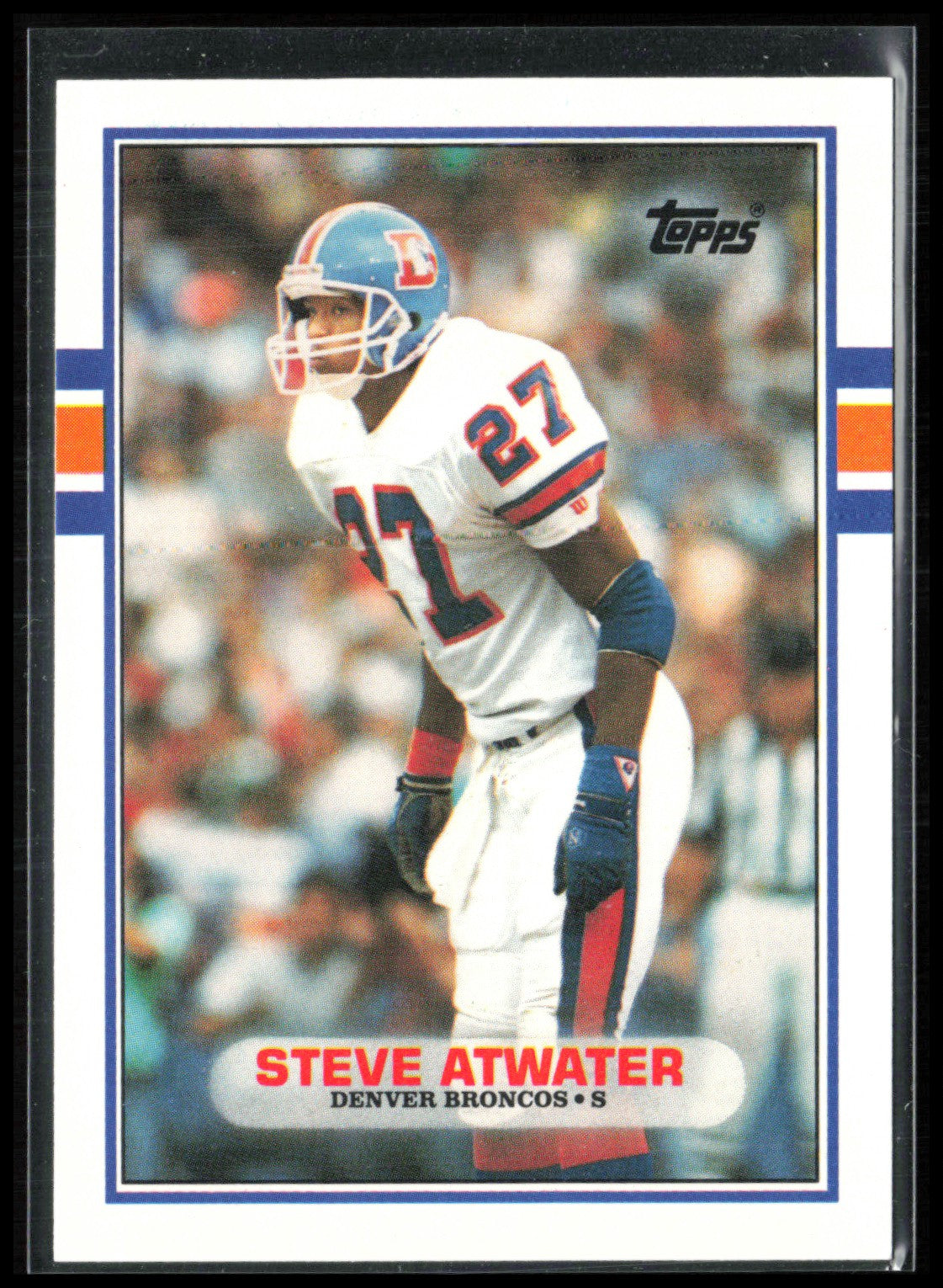 Steve Atwater 1989 Topps Traded