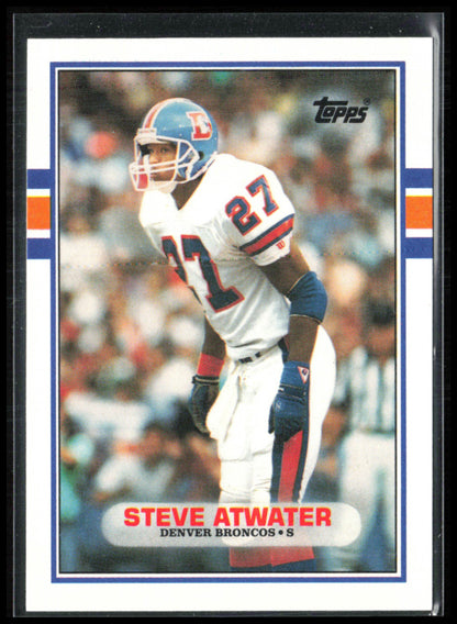 Steve Atwater 1989 Topps Traded
