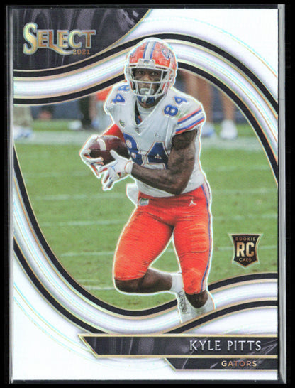 Kyle Pitts RC Silver Field Level