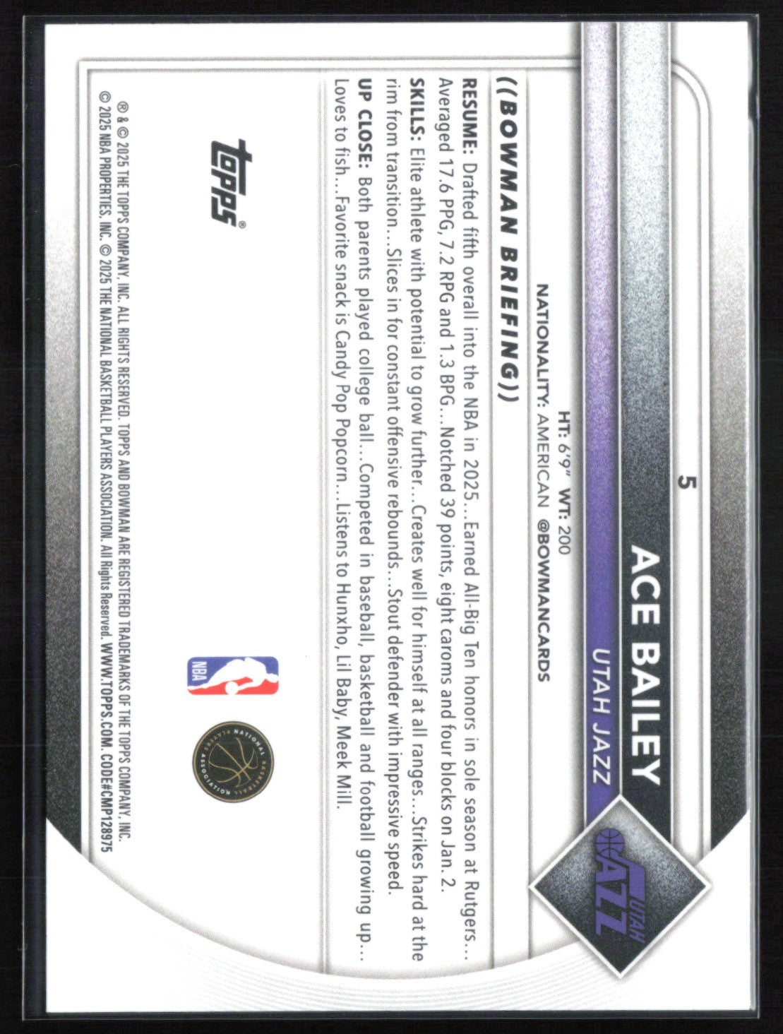 Ace Bailey RC