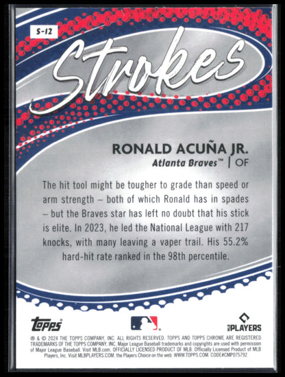 Ronald Acuña Jr. Strokes