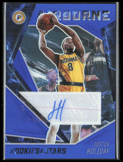 Justin Holiday Auto Blue /25 Airborne