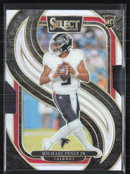 Michael Penix Jr. RC Silver Die-Cut Premier Level