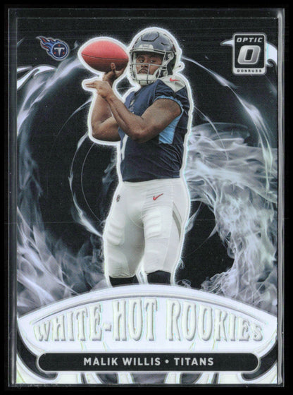 Malik Willis RC White-Hot Rookies