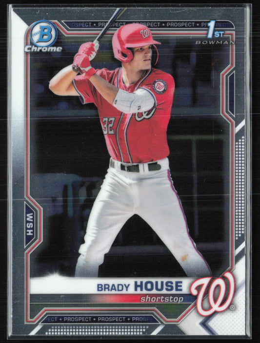 Brady House 1st Bowman Chrome