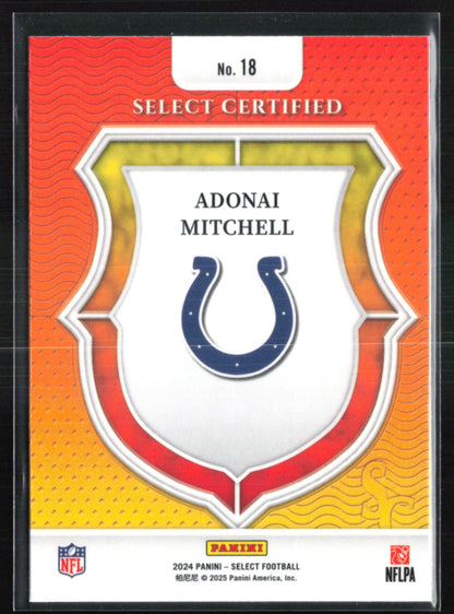 Adonai Mitchell RC Select Certified
