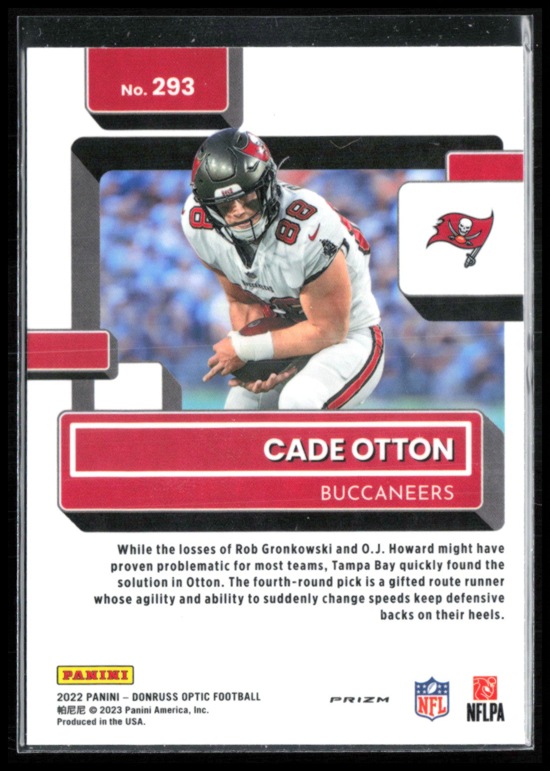 Cade Otton RC Purple Shock