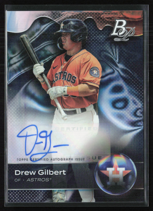 Drew Gilbert Auto 2023 Bowman Platinum