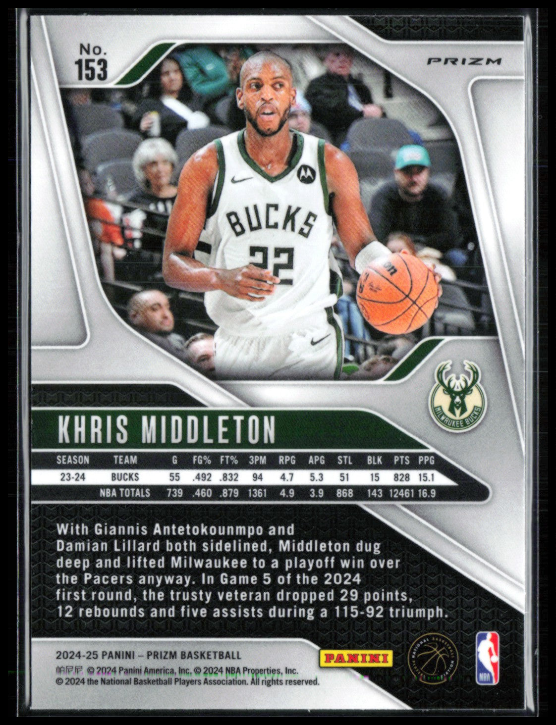 Khris Middleton Green