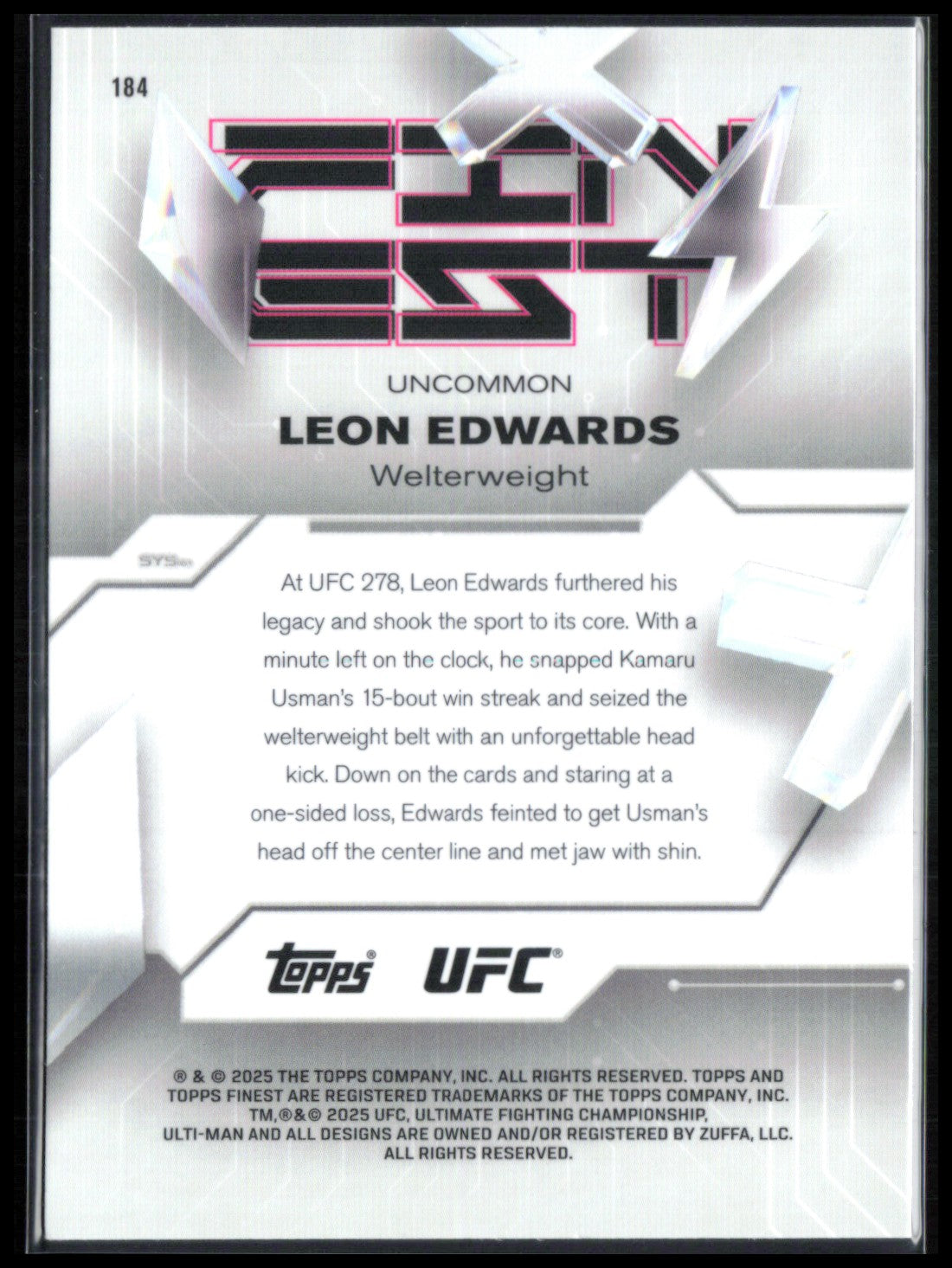 Leon Edwards Finest