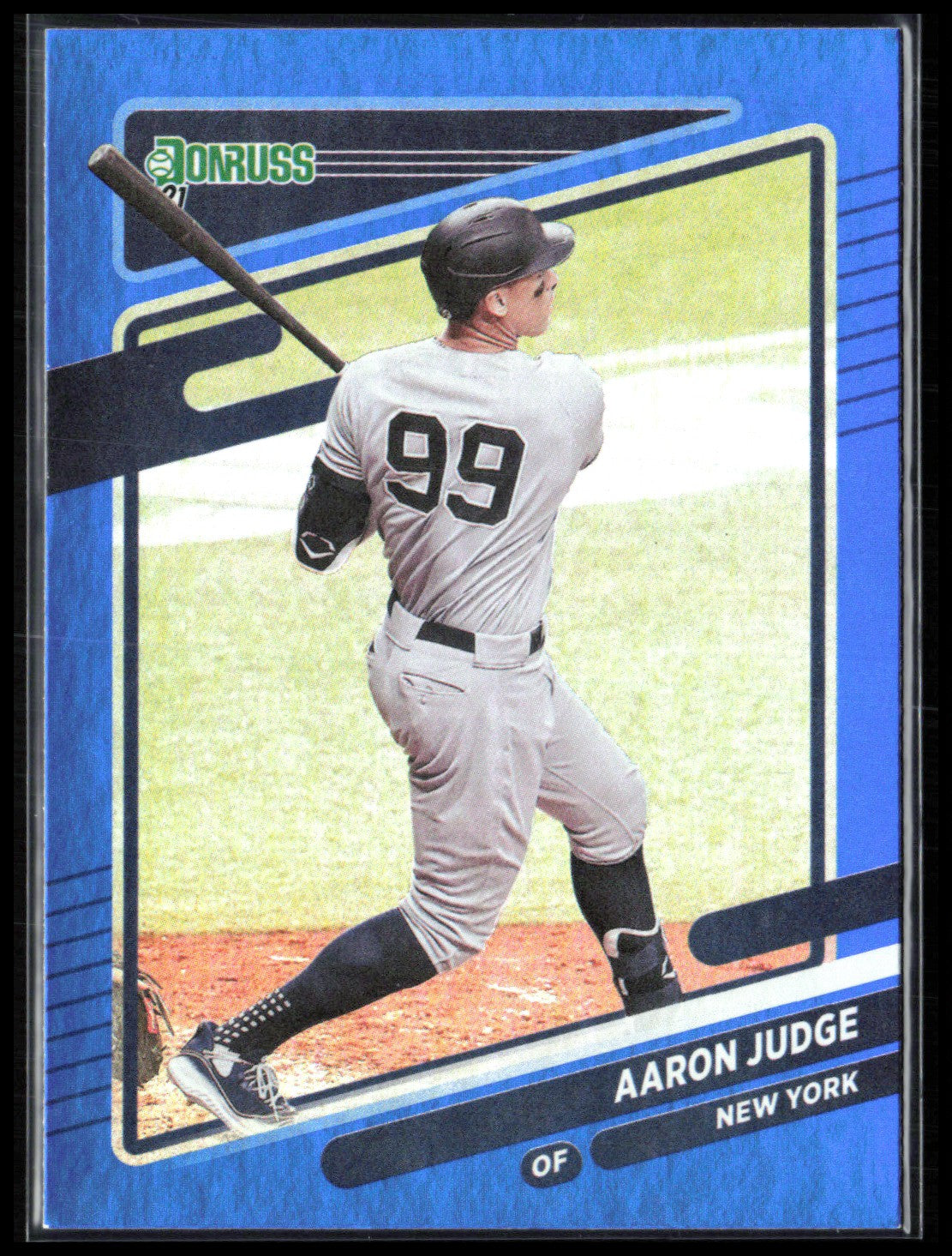Aaron Judge Blue Foil 2021 Donruss