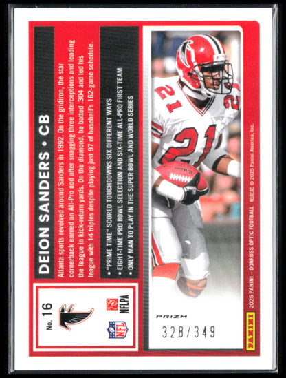 Deion Sanders Light Blue /349