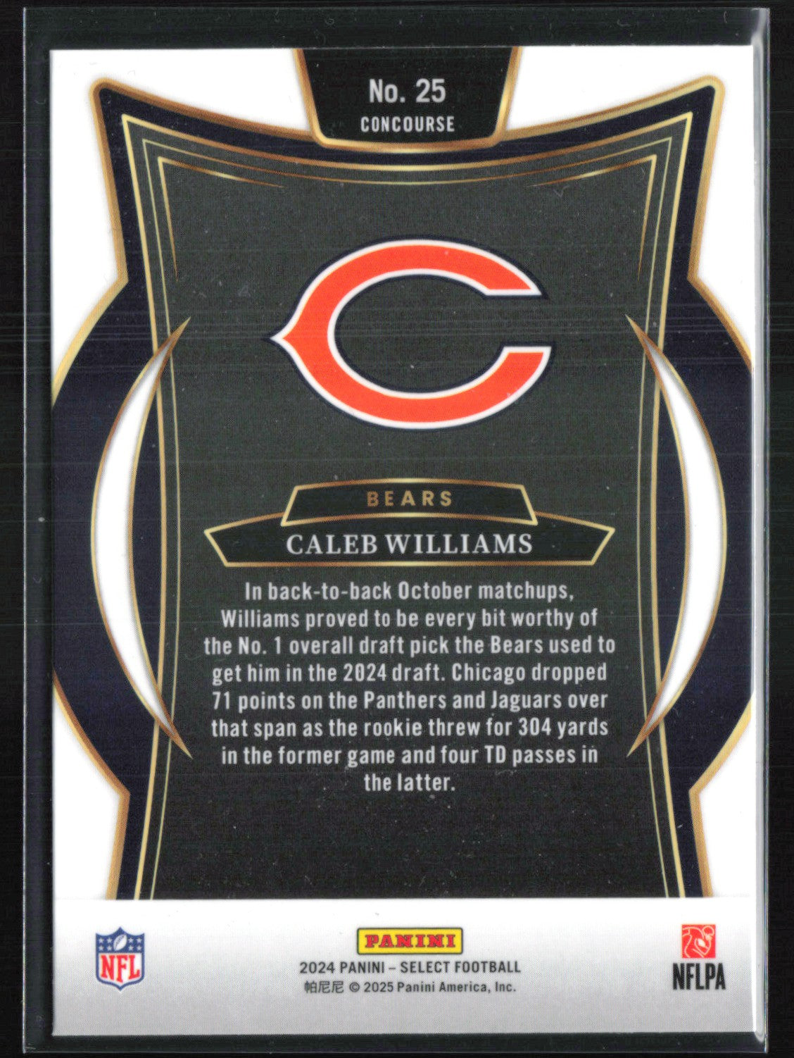 Caleb Williams RC Concourse