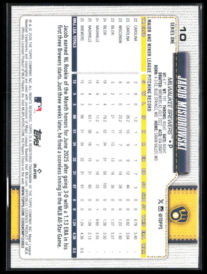 Jacob Misiorowski RC