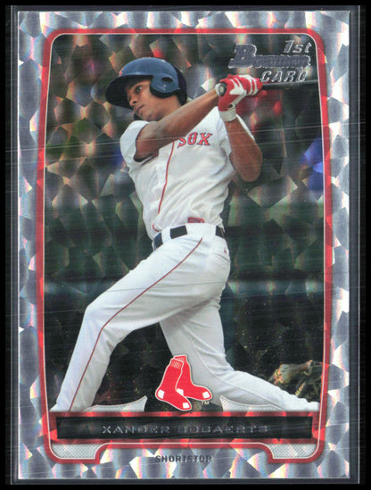 Xander Bogaerts 1st Bowman Crackle Foil