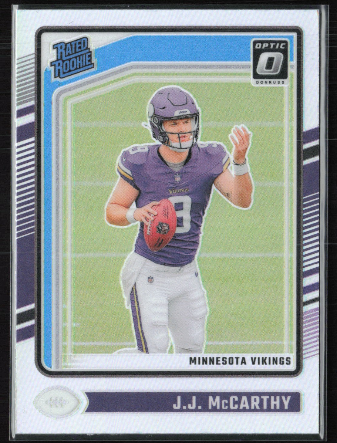 J.J. McCarthy RC Optic Holo Rated Rookie