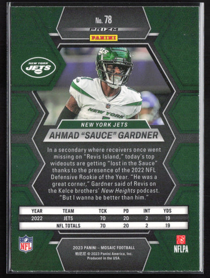 Ahmad Sauce Gardner Reactive Blue