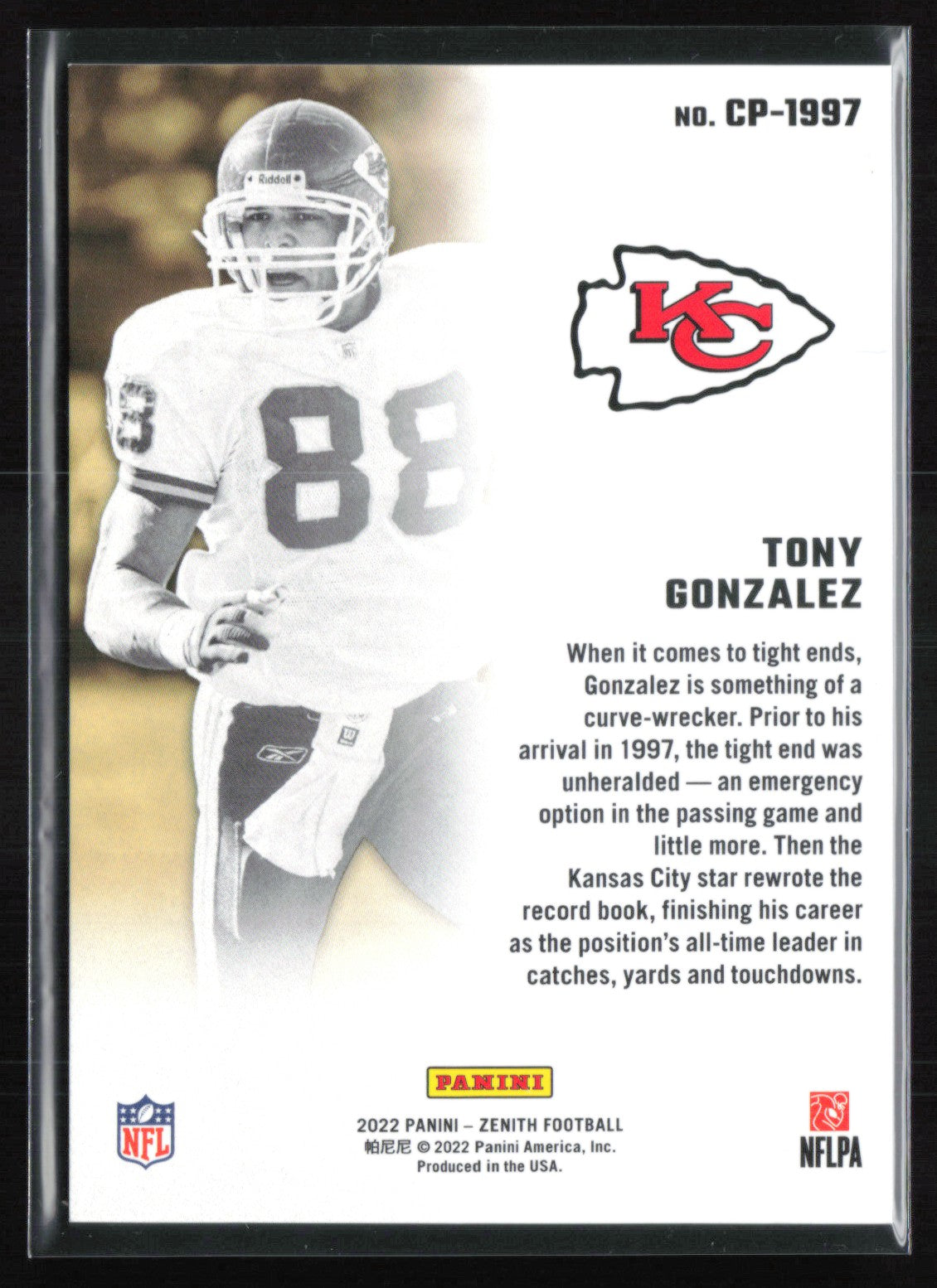 Tony Gonzalez Class President