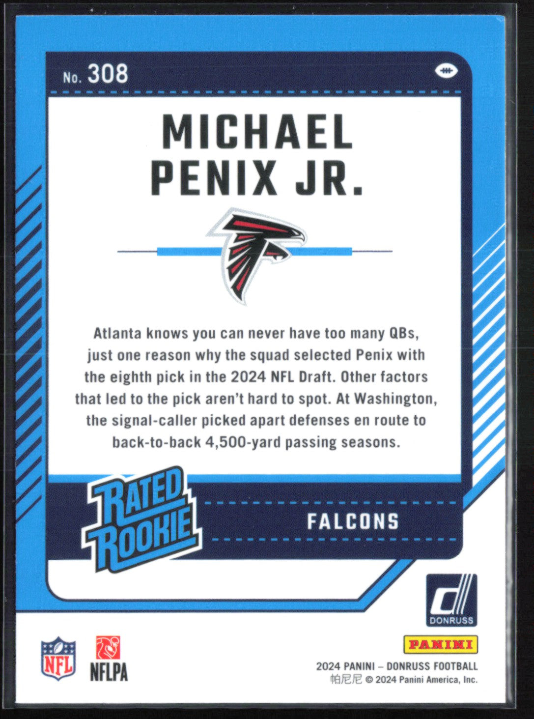 Michael Penix Jr. RC