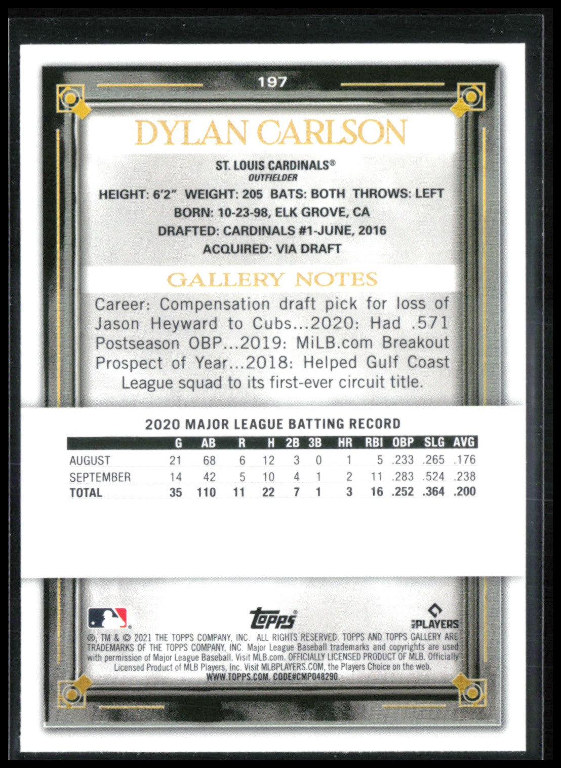 Dylan Carlson RC