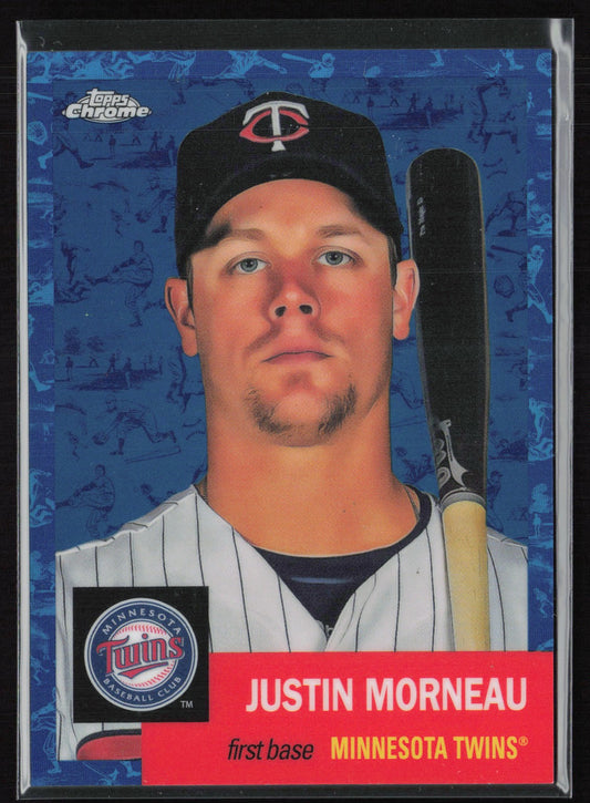 Justin Morneau Blue Toile /199